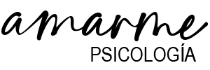 Amarme Psicología logo negro